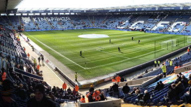 Leicester's King Power Stadium before a match
