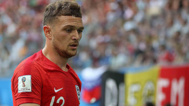 Kieran Trippier, Belgium v England at the 2018 FIFA World Cup