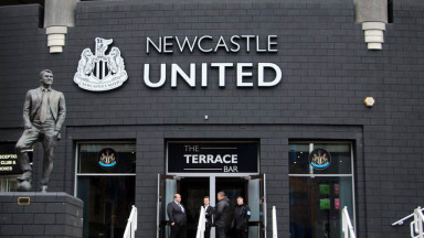 Terrace Bar in St James' Park, Newcastle's home stadium