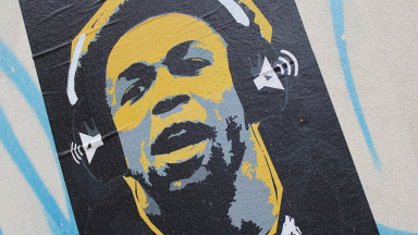 Artwork of Wolves and Spain winger Adama Traore