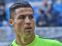 Ronaldo photographed during pre-match warm-up