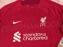 Image of the leaked Liverpool home kit for the 2022-23 season