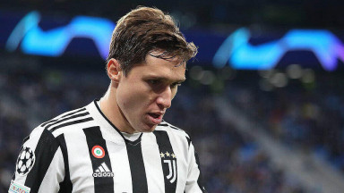 Juventus winger Federico Chiesa vs Zenit in Champions League, 20th October 2021