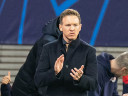 Julian Nagelsmann during a Champions League game