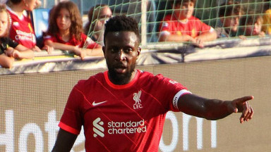 Origi during Liverpool's pre-season friendly vs Mainz 
